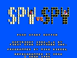 Spy vs. Spy screenshot 3 for Sega Master System